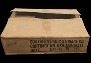 VIETNAM WAR: 1966-Dated MCI C-Ration Shipping