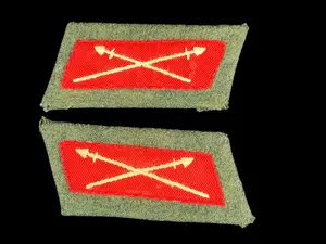 SCARCE WWII Osttruppen Don Cossack Kragenspiegel
