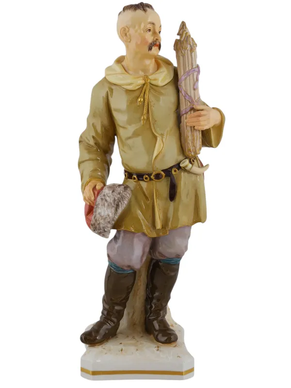 A KPM PORCELAIN FIGURE OF A BELARUS PEASANT, 19TH CENTURY from auction in New York, New York — image 34