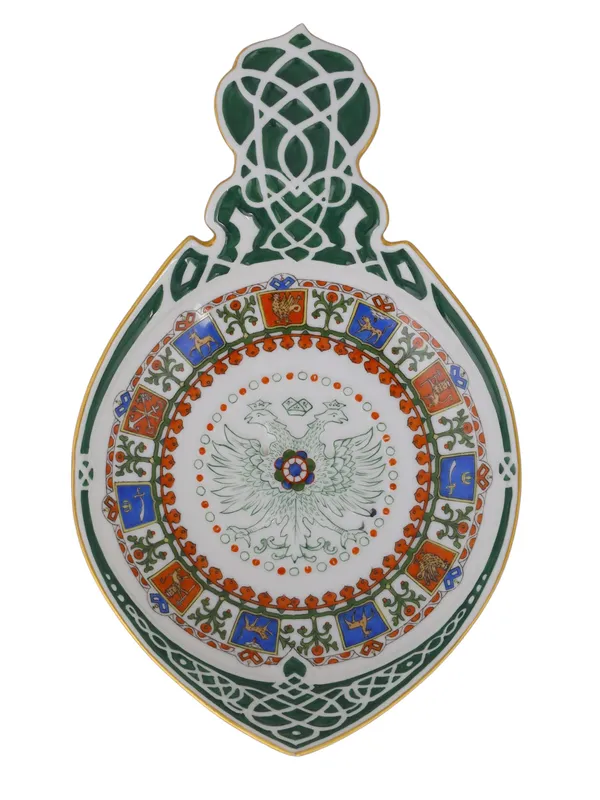 A RUSSIAN KORNILOV BROTHERS PORCELAIN PAN-SLAVIC KOVSH
ST. PETERSBURG, CIRCA 1900 from auction in New York, New York — image 47