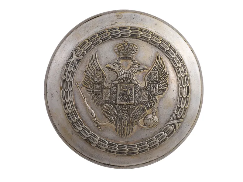 A RUSSIAN SILVER-PLATED GILT INTERIOR SEAL CASE from auction in New York, New York — image 26