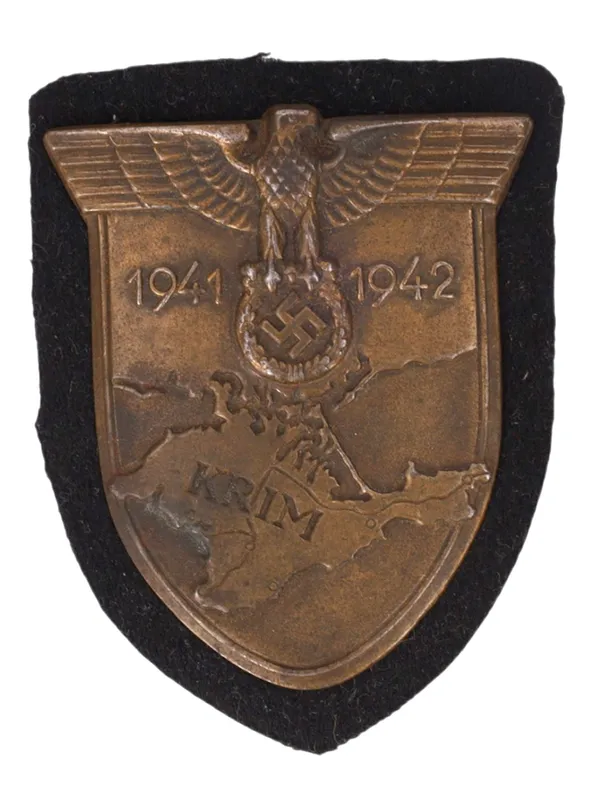 A WW2 GERMAN CRIMEAN CAMPAIGN KRIMSCHILD, C. 1940 from auction in New York, New York — image 7