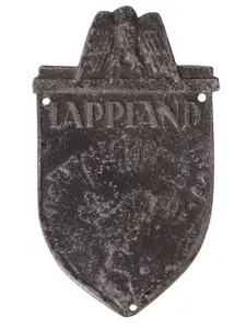 A WW2 German Lappland Campaign Shield, 1945