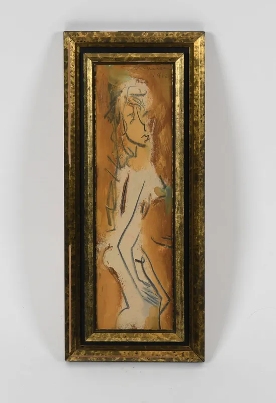 Sterling Strauser (1907-1995) Abstract Portrait from auction in Pineville, Pennsylvania — image 42