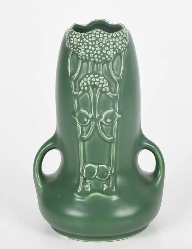 Julius Dressler, Jugendstile Pottery Vase from auction in Pineville, Pennsylvania — image 5
