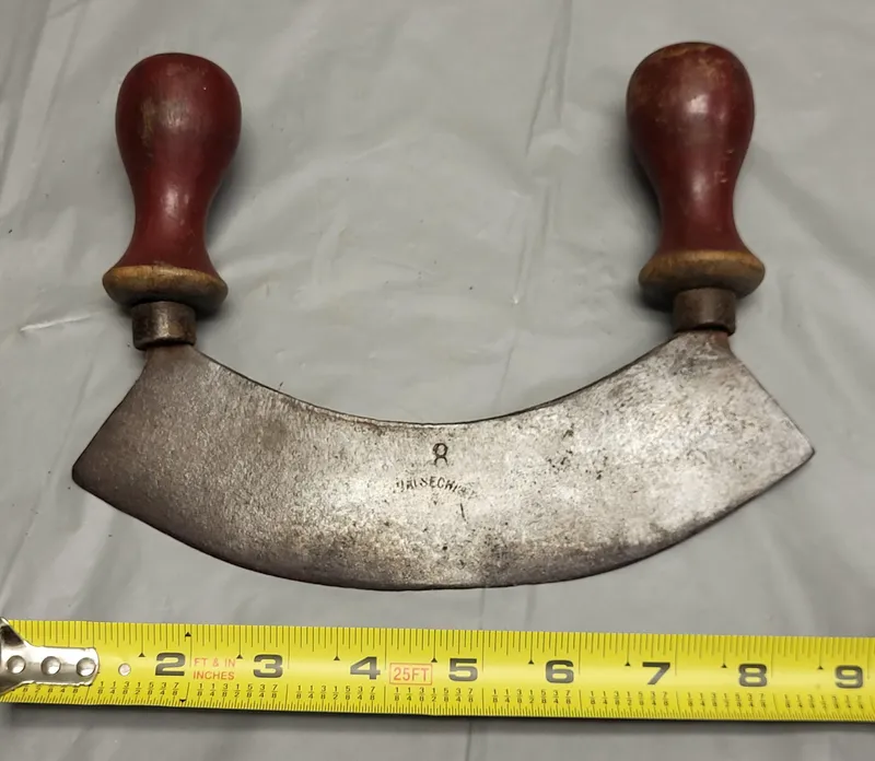 antique mezzaluna herb / food chopper valsecchi from auction in wilmington , North Carolina — image 14