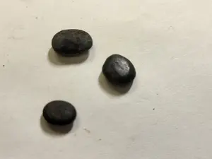 Genuine black star of india gemstone lot of 3