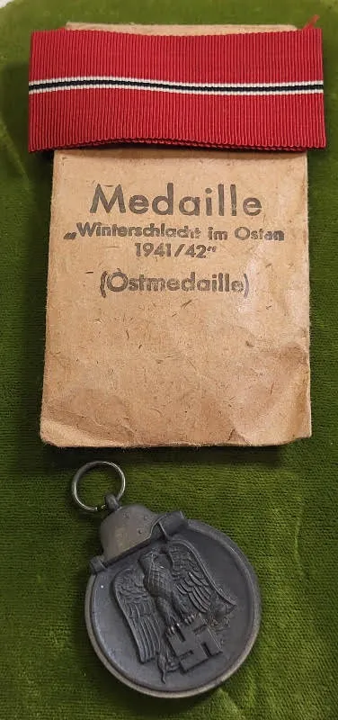 rare mint new old stock east front medal 1941-42 from auction in wilmington , North Carolina — image 12