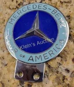 Mercedes Club of America new old stock Emblem