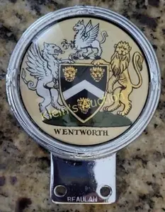 Rare 1950's beaulah wentworth car badge