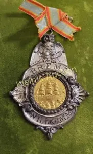 1900's Germany comm medal schlaraffia society