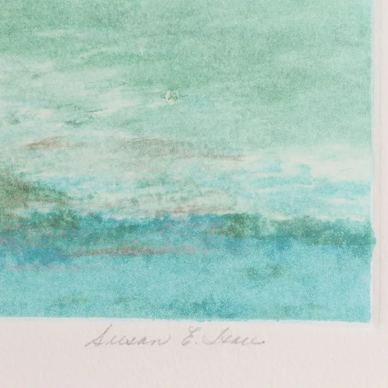 Susan E. Hall "Historical Country" Monotype from auction in Saint Paul, Minnesota — image 17