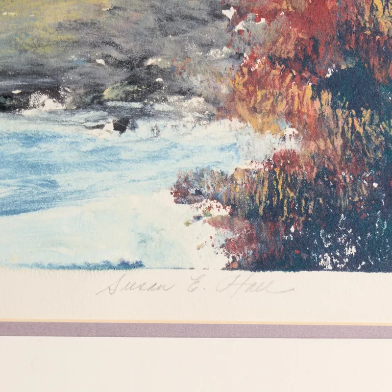Susan E. Hall "The Mouth of the River" Monotype from auction in Saint Paul, Minnesota — image 18