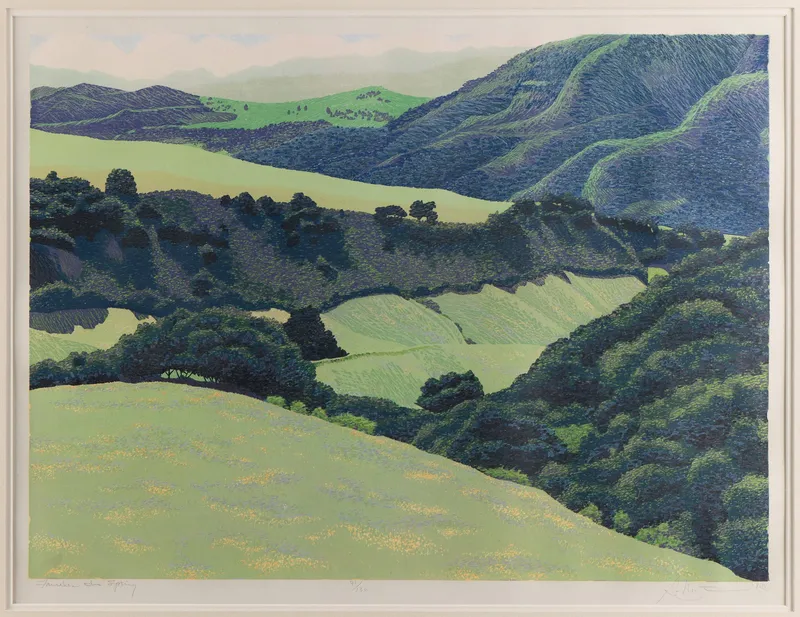 Gordon Mortensen "Laurels in Spring" Woodcut S/N from auction in Saint Paul, Minnesota — image 23