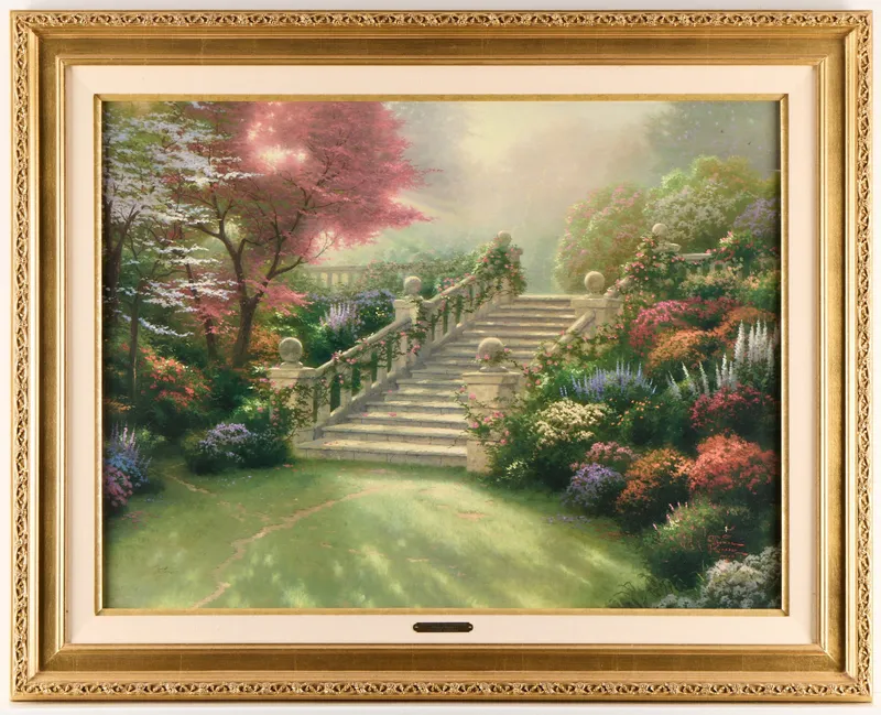 Thomas Kinkade "Gardens Beyond Spring Gate" Giclee from auction in Saint Paul, Minnesota — image 33