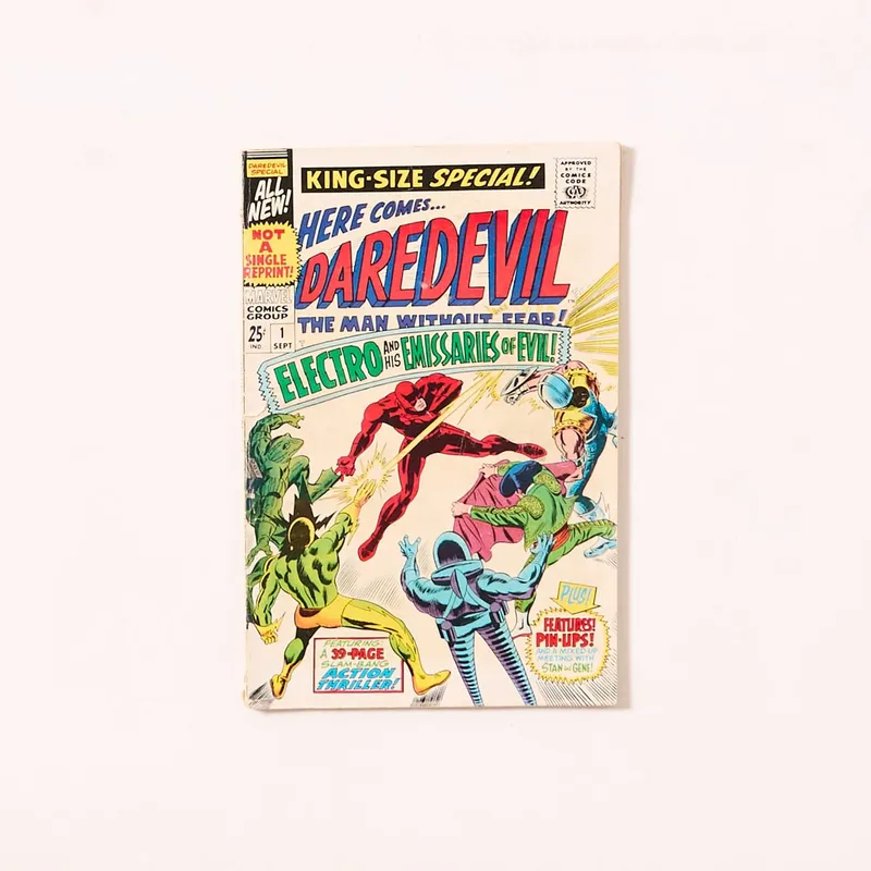 Gene Colan Signed Marvel "Daredevil" #1 1st App from auction in Saint Paul, Minnesota — image 4