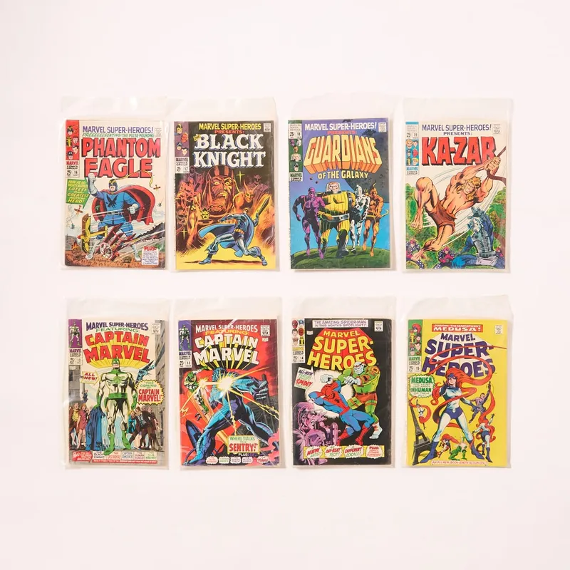 8 "Marvel Super-Heroes" Comics w/ Key Issues from auction in Saint Paul, Minnesota — image 6