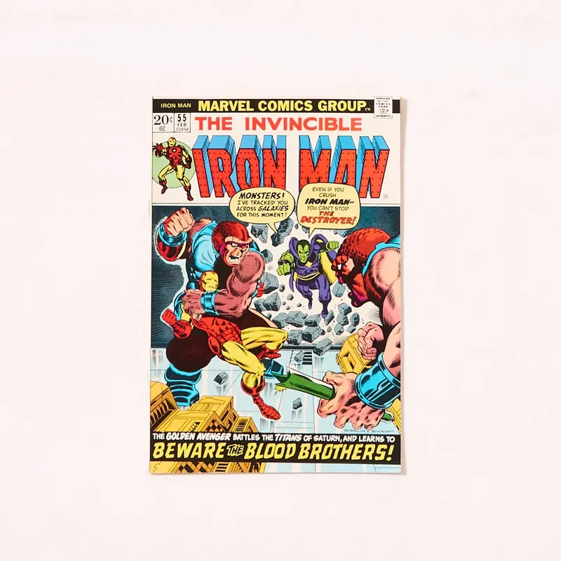 Marvel "Iron Man" Key Issue #55 - 1st App Thanos from auction in Saint Paul, Minnesota — image 15