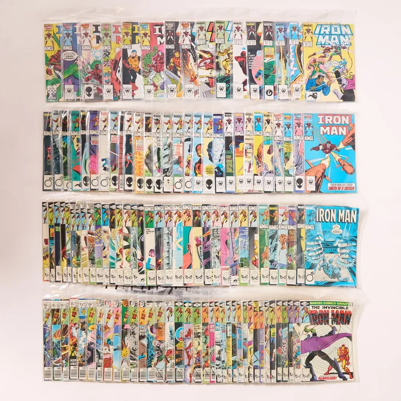 113 Marvel Bronze Age "Iron Man" Comics w/ Keys from auction in Saint Paul, Minnesota — image 16