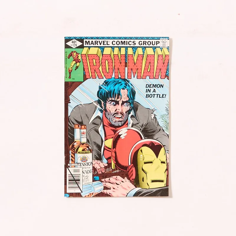 Marvel Iron Man "Demon in a Bottle" Key Issue #128 from auction in Saint Paul, Minnesota — image 17
