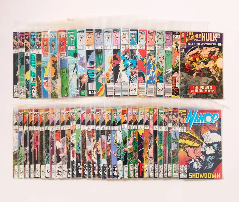 55 Marvel "Namor, The Sub-Mariner" Comic Books from auction in Saint Paul, Minnesota — image 19