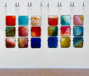Carrie McGee (American, b.1954) Mixed Media Hanging Sculptures