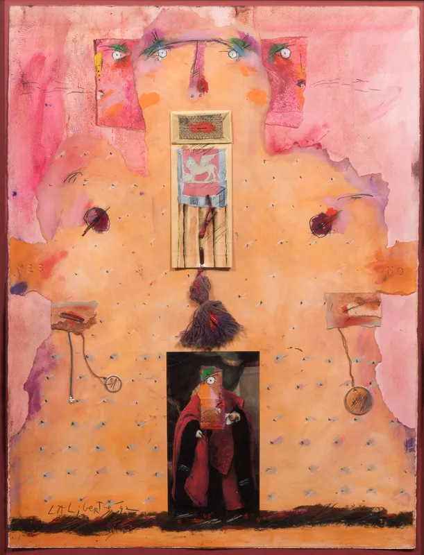 Norman Laliberte (American, 1925-2021) Mixed Media from auction in Addison, Illinois — image 8