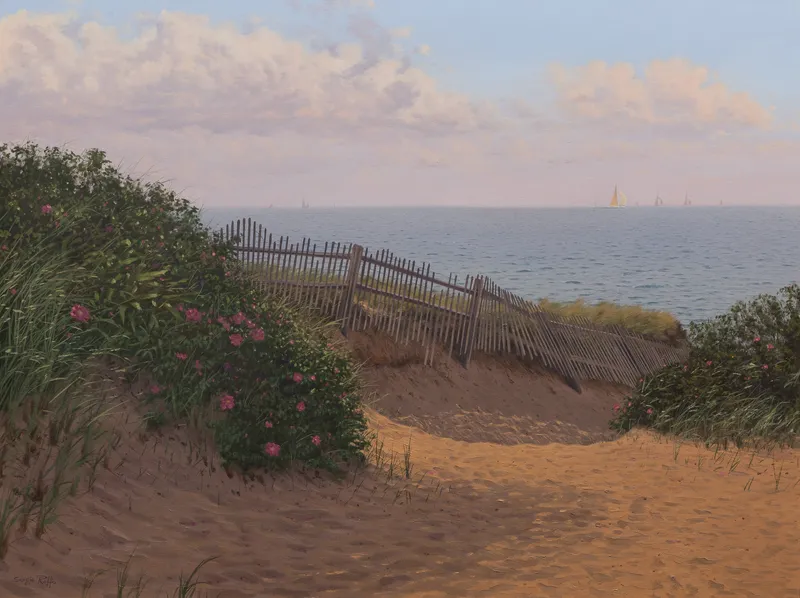 Sergio Roffo (Italian / American, b.1953) Oil on Canvas from auction in Addison, Illinois — image 28