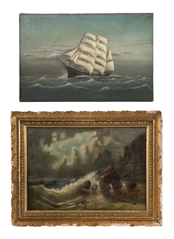 American School (19th Century) Oil on Canvas from auction in Addison, Illinois — image 39