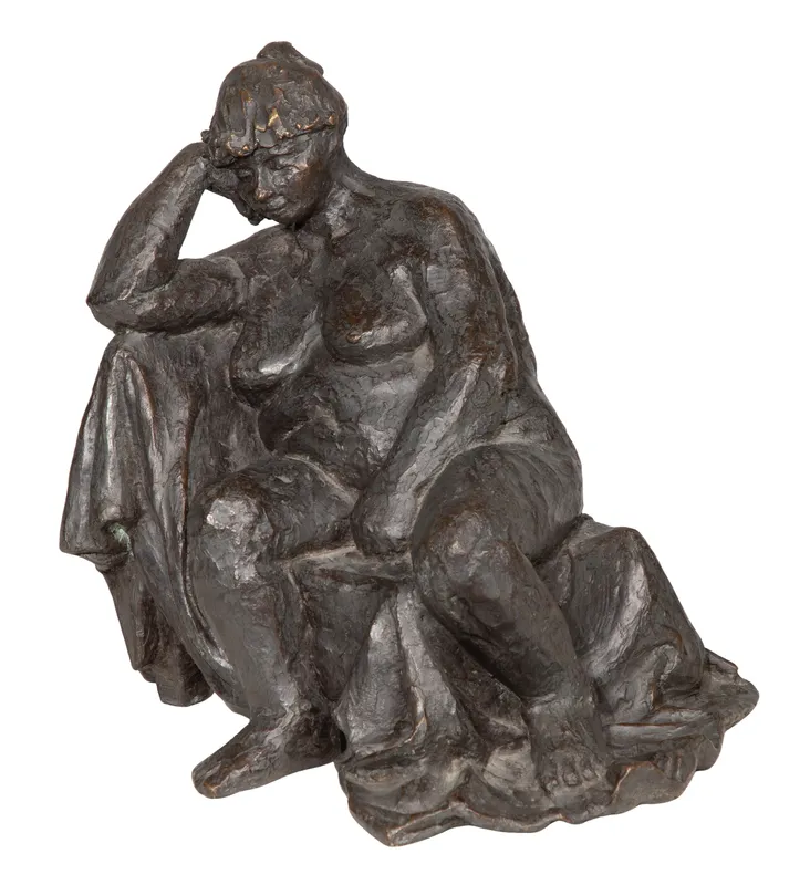 Unknown Artist (20th Century) Bronze Figural Sculpture from auction in Addison, Illinois — image 41