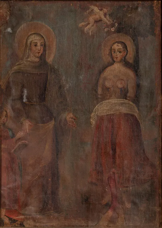 Unknown Artist (Continental School, 18th / 19th Century) Oil on Canvas from auction in Addison, Illinois — image 44