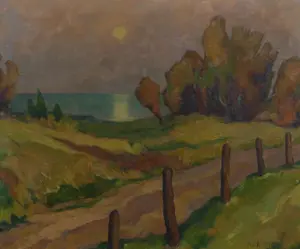 A. D. Hansen (American, 20th Century) Oil on Canvas