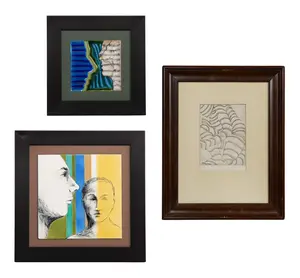 Patricia 'Diacca' Topp (American, 20th Century) Enameled Copper Tiles