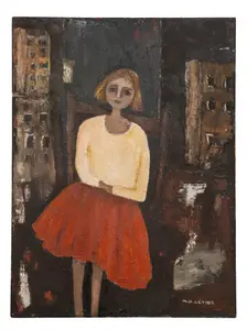 Mira Hermoni Levine (Israeli, b.1948) Oil on Canvas
