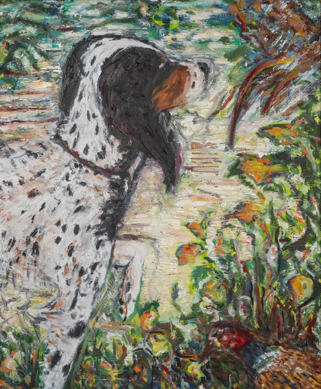 Virginia Bradley (American, 20th Century) Acrylic on Canvas from auction in Addison, Illinois — image 26