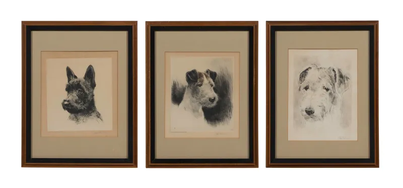 Kurt Meyer Eberhardt (German, 1895-1977) Etching Assortment from auction in Addison, Illinois — image 31