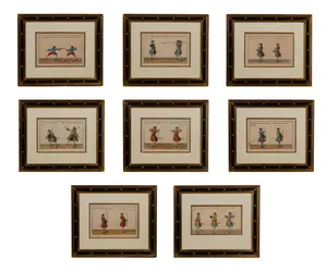 French 18th Century Military Manual Engravings
