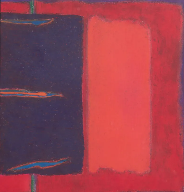 Ricky Crespo (Argentinian, b.1970) Acrylic on Paper from auction in Addison, Illinois — image 3
