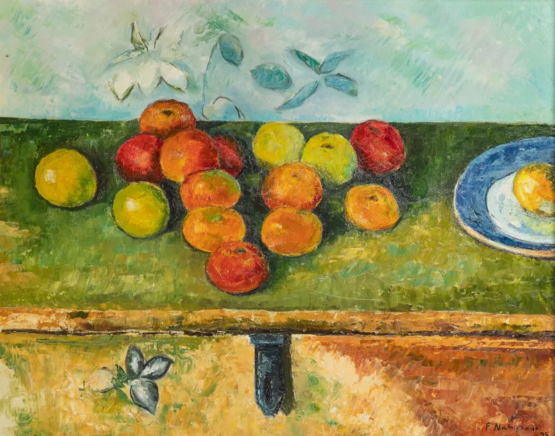 F. Nabipour (Iranian, 20th Century) Oil on Canvas from auction in Addison, Illinois — image 5