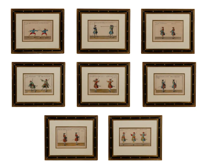 French 18th Century Military Manual Engravings from auction in Addison, Illinois — image 20