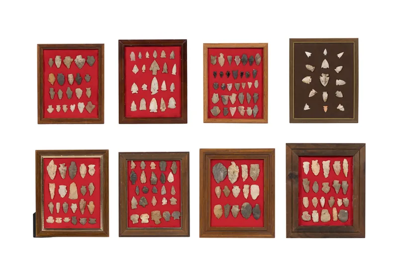Native American Projectile Point and Tool Assortment from auction in Addison, Illinois — image 31