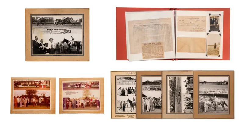 Horse Racing Stakes Race Winner's Circle Photograph Assortment from auction in Addison, Illinois — image 48