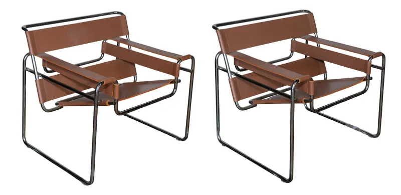 Marcel Breuer for Knoll Wassily Chairs from auction in Addison, Illinois — image 5