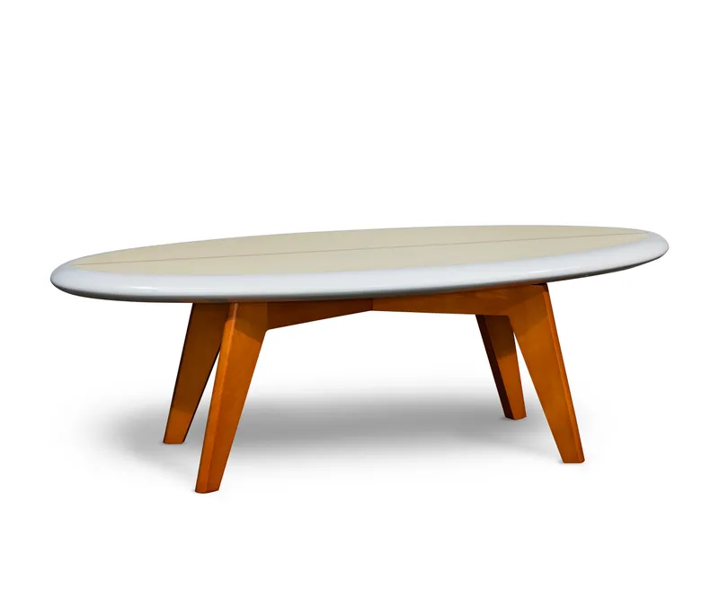 Salty The One Surfboard Table from auction in Addison, Illinois — image 9