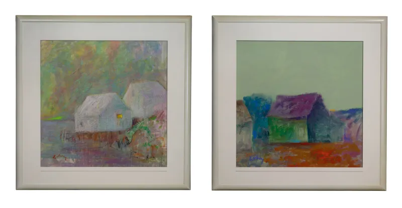 Al Lachman (American, b.1936) Pastels on Paper from auction in Addison, Illinois — image 32