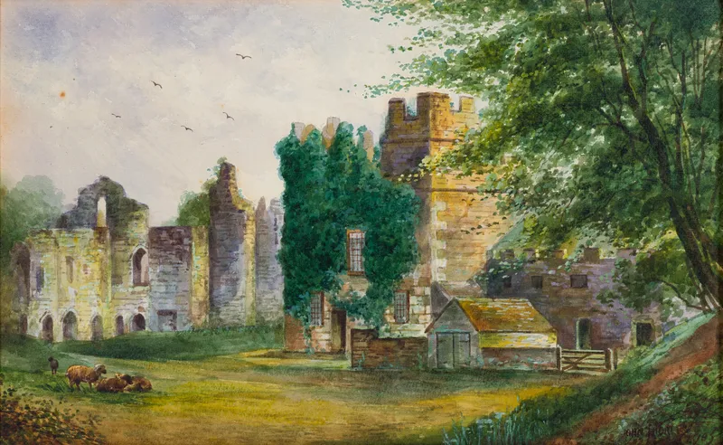 John Thorley (English, 1859-1933) Watercolor on Paper from auction in Addison, Illinois — image 47