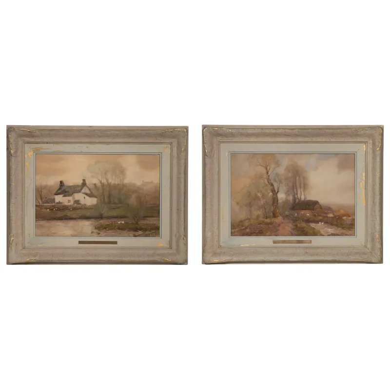 William E. Atkinson (Canadian, 1862-1926) Watercolors on Paper from auction in Addison, Illinois — image 46