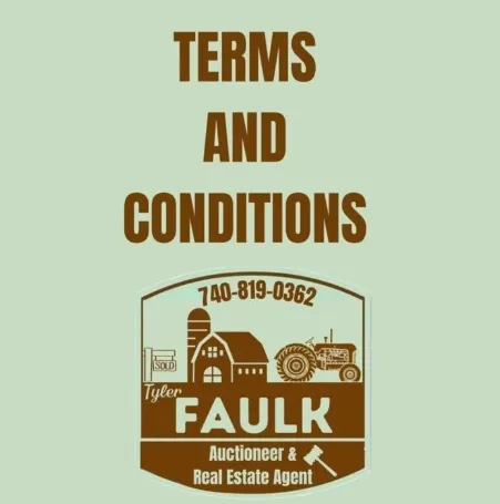 TERMS & CONDITIONS from auction in BETHESDA, Ohio — image 7
