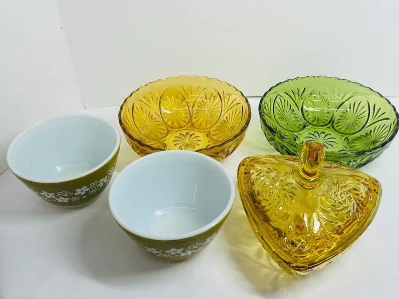 PYREX AND PRESSED GLASS, 1960S from auction in BETHESDA, Ohio — image 21