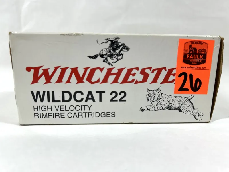 WINCHESTER WILDCAT 22 HIGH VELOCITY 22 LR from auction in BETHESDA, Ohio — image 28